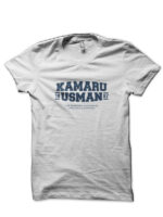 Kamaru Usman White T-Shirt