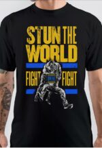 Kevin Owens Stun The World Black T-Shirt