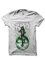 Kiss Band White T-Shirt