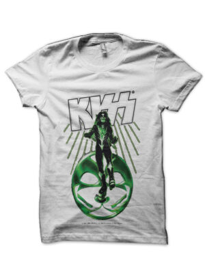 Kiss Band White T-Shirt