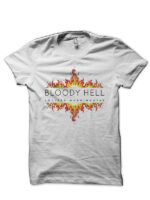 Bloody Hell Lucifer Morningstar White T-Shirt