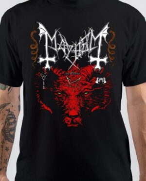 Mayhem Band Black T-Shirt