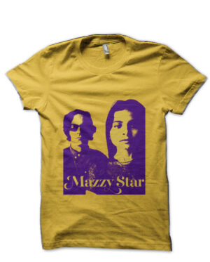 Mazzy Star Yellow T-Shirt