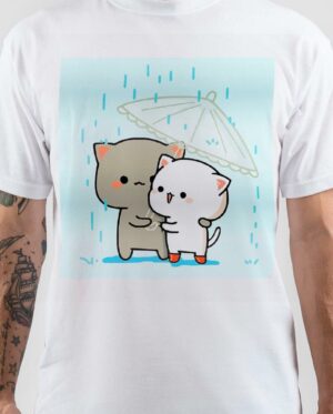 Milk & Mocha Bear White T-Shirt