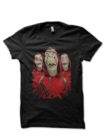 Money Heist Black T-Shirt