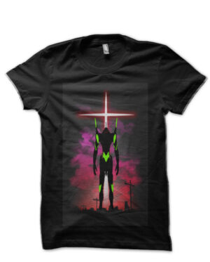 Neon Genesis Evangelion Black T-Shirt