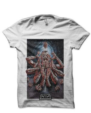 Nine Inch Nails White T-Shirt