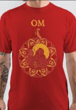 Om Band Red T-Shirt