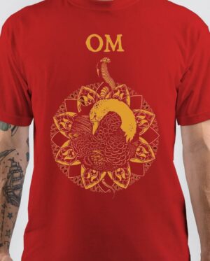 Om Band Red T-Shirt