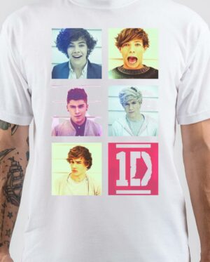 One Direction White T-Shirt