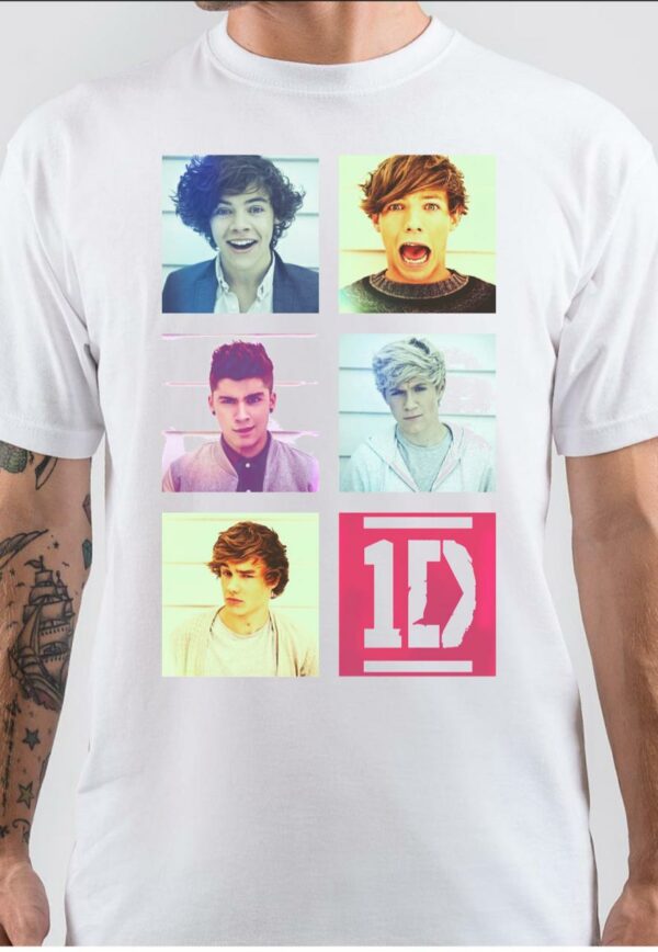 One Direction White T-Shirt