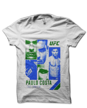 Paulo Costa White T-Shirt