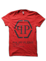 Philipp Plein Red T-Shirt