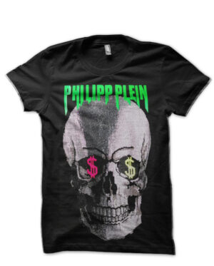 Philipp Plein Skull Black T-Shirt
