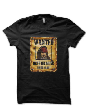Pirates Of The Caribbean Black T-Shirt
