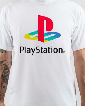 PlayStation White T-Shirt