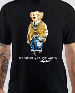 Polo Bear By Ralph Lauren Black T-Shirt