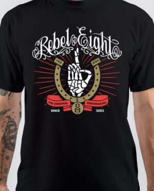 Rebel Eight Black T-Shirt