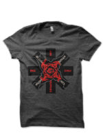 Red Hot Chili Peppers Charcoal Grey Black T-Shirt