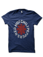 Red Hot Chili Peppers Navy Blue T-Shirt