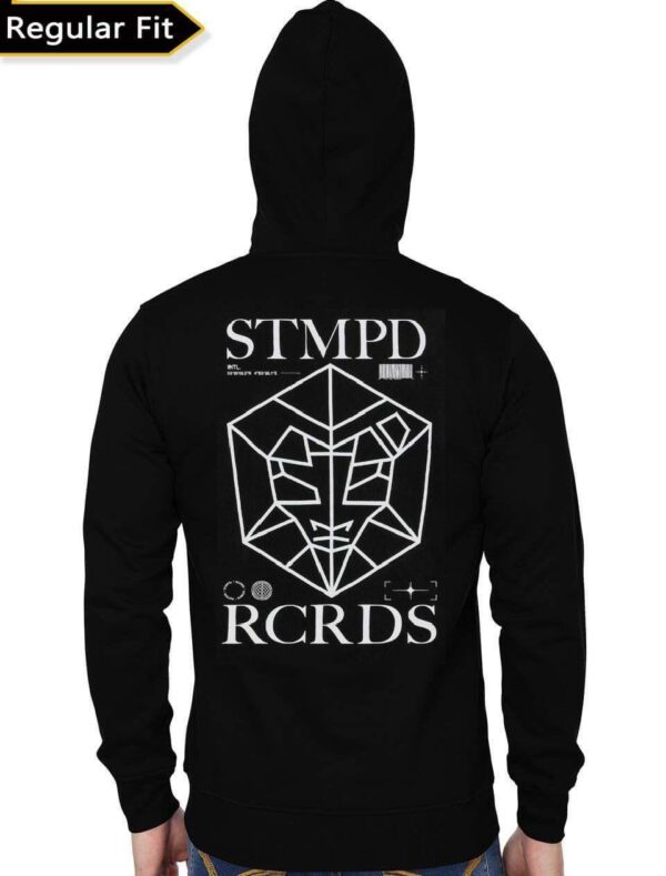 STMPD RCRDS Black Hoodie back
