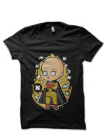 Saitama Black T-Shirt