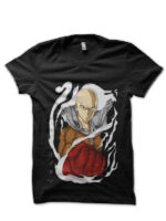 Saitama Black T-Shirt