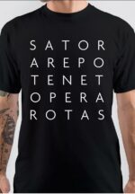Sator Arepo Tenet Opera Rotas Black T-Shirt