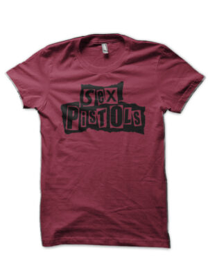 Sex Pistols Maroon T-Shirt