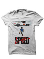 Speed Racer White T-Shirt