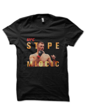 Stipe Miocic Black T-Shirt