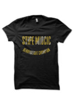 Stipe Miocic Black T-Shirt