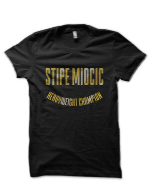 Stipe Miocic Black T-Shirt