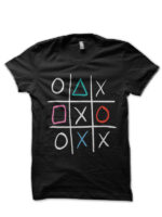 Tic Tac Toe Black T-Shirt