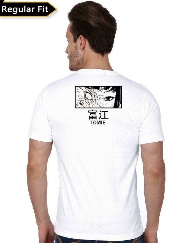 Tomie White T-Shirt back