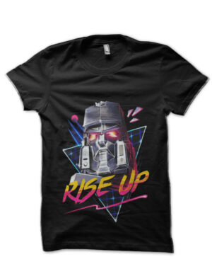 Transformers Rise Up Black T-Shirt