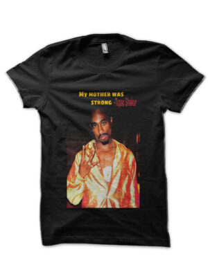 Tupac Shakur Black T-Shirt