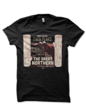 Twin Peaks Black T-Shirt