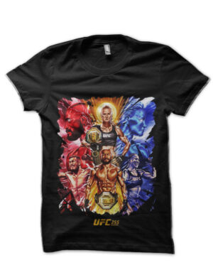 UFC Event Deiveson Figueiredo Black T-Shirt