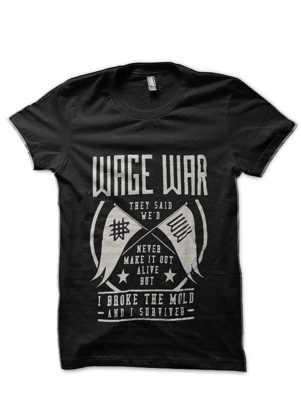 Wage War Band Black T-Shirt