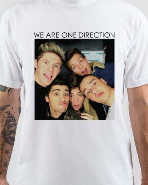 We Are One Direction White T-Shirt