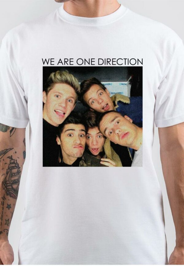 We Are One Direction White T-Shirt