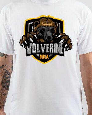 Wolverine MMA White T-Shirt