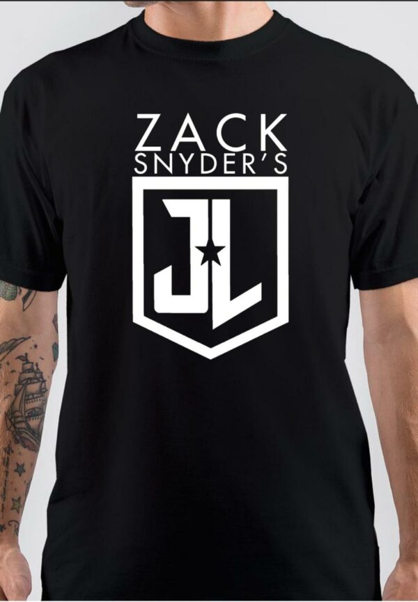 Zack Snyder's Justice League Black T-Shirt