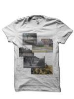 arcade fire white tshirt