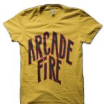 arcade fire yellow tshirt