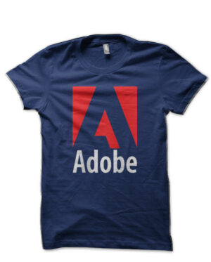 Adobe Navy Blue T-Shirt