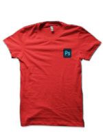 Adobe Photoshop Red T-Shirt
