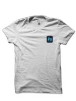 Adobe Photoshop White T-Shirt