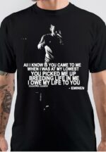 All I Know Is You Came To Me Eminem T-Shirt